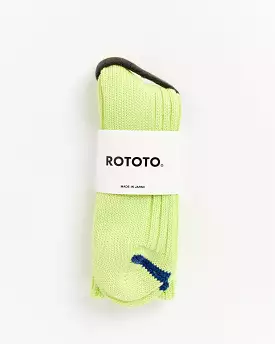 1523 Socks in Lime