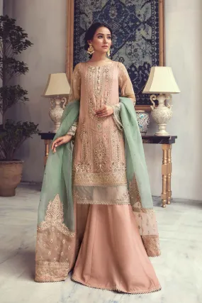 3-Pc Charizma Unstitched Formal Chiffon Collection DJ22-11