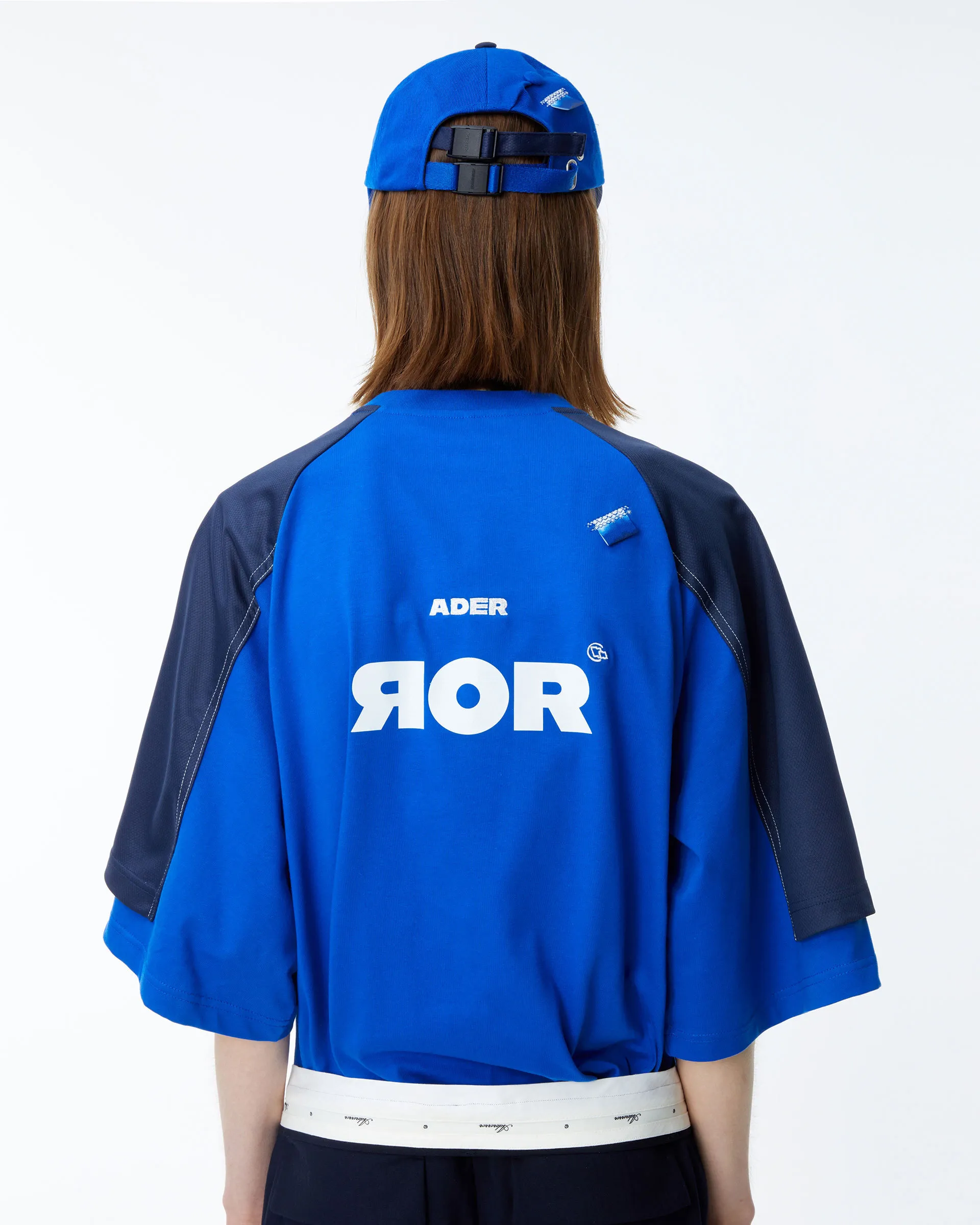 ADERERROR  |Unisex Street Style Cotton Short Sleeves Logo T-Shirts