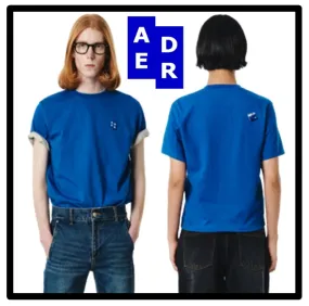 ADERERROR  |Unisex Street Style Logo T-Shirts