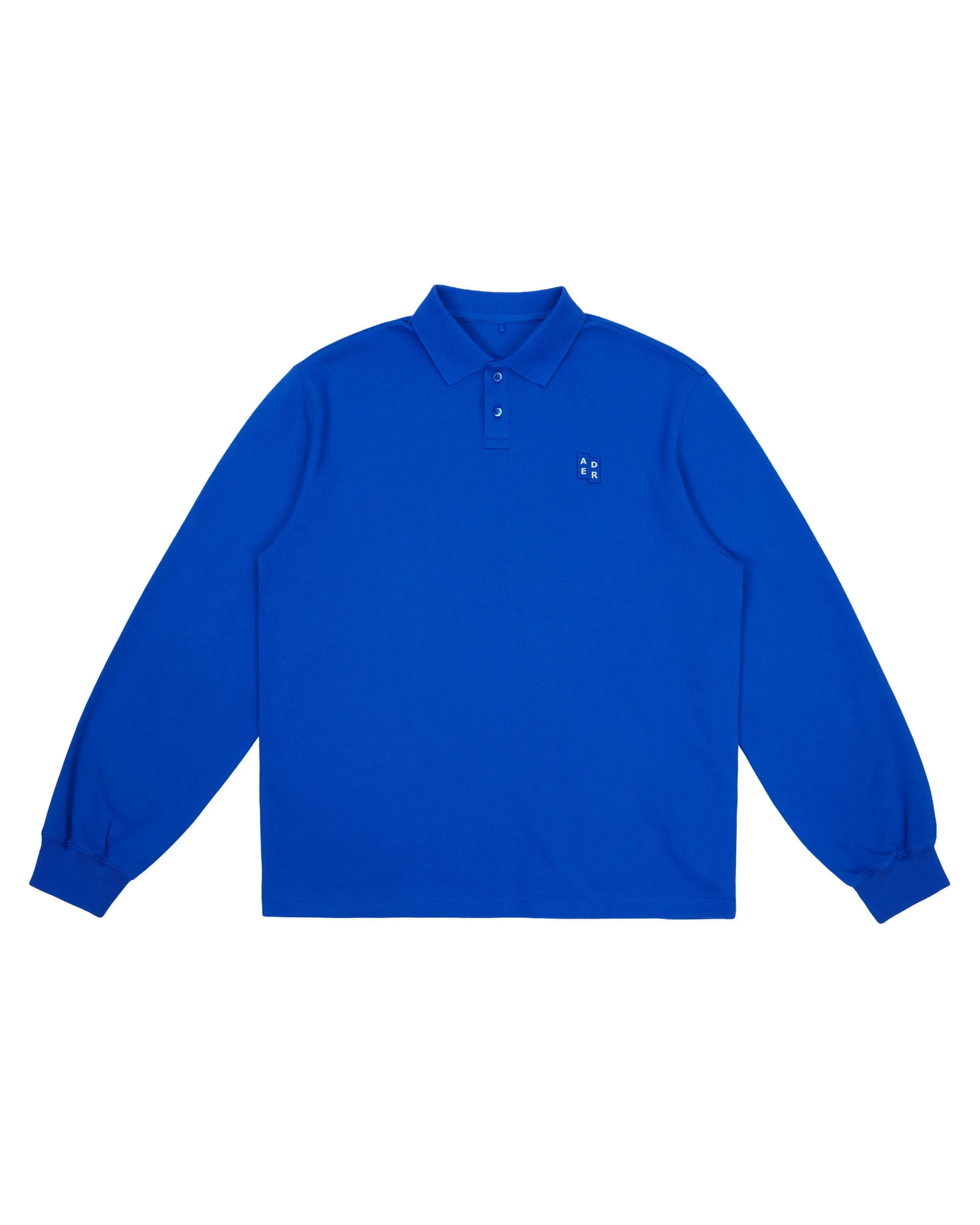 ADERERROR  |Unisex Street Style Long Sleeves Cotton Logo Polos