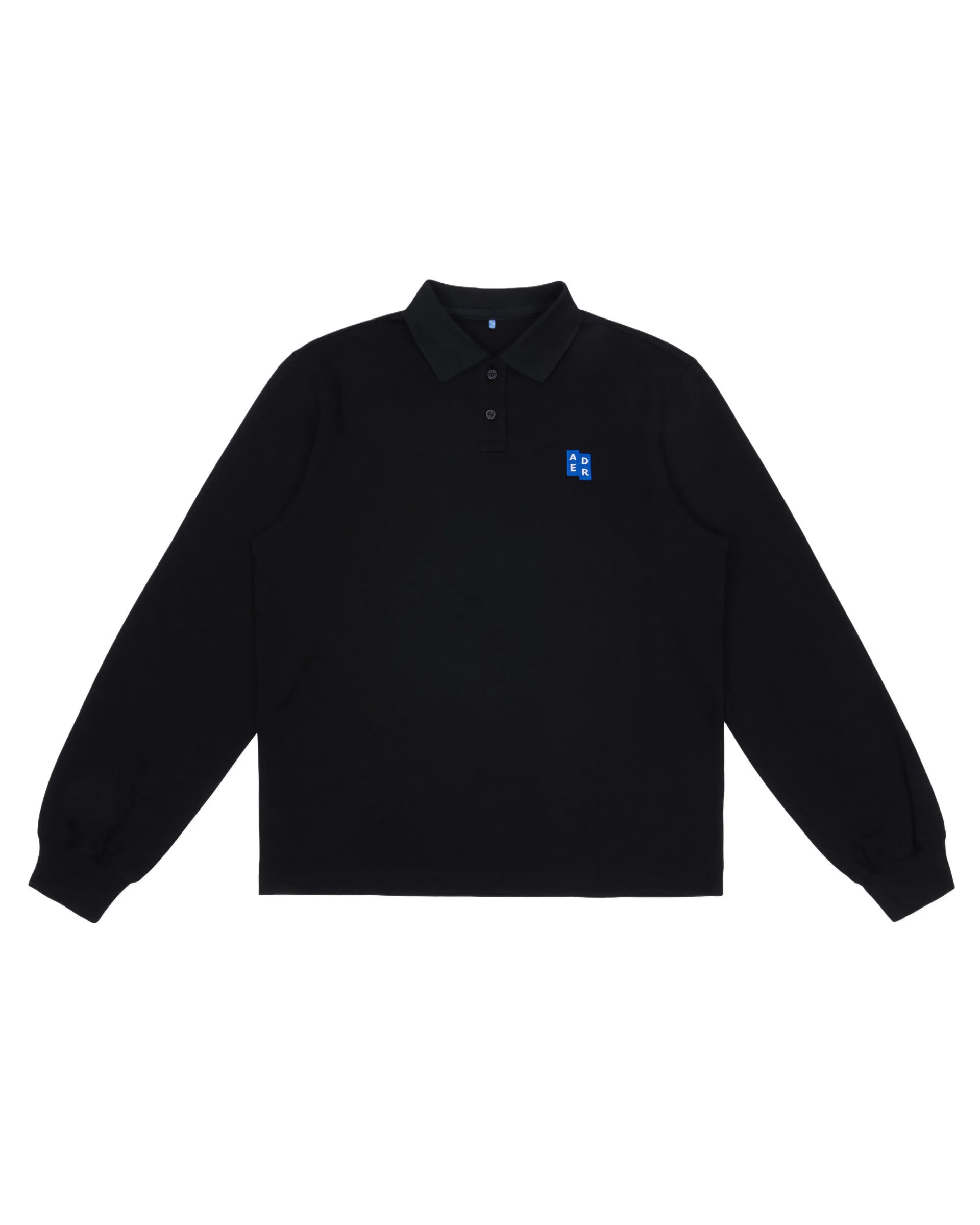 ADERERROR  |Unisex Street Style Long Sleeves Cotton Logo Polos