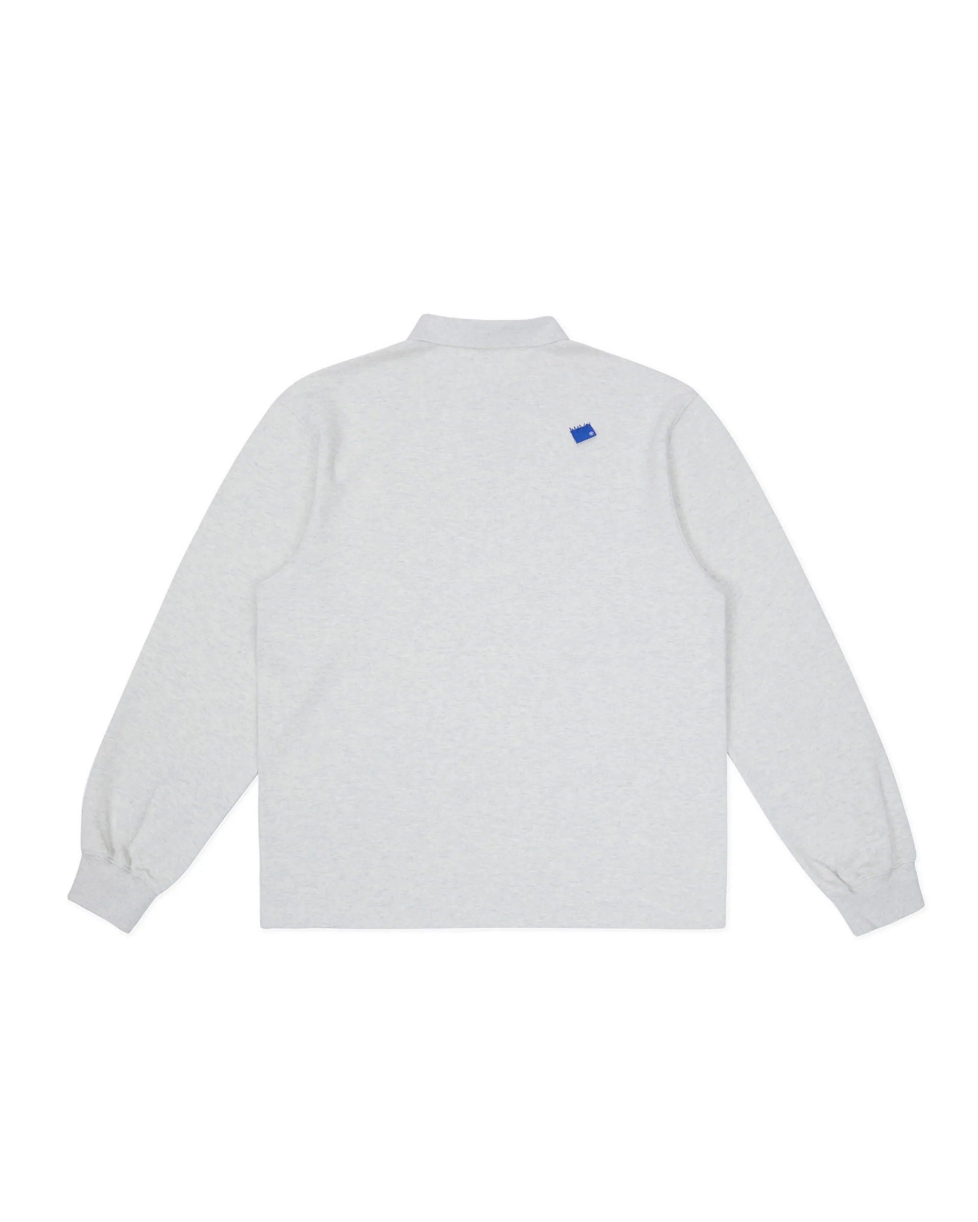 ADERERROR  |Unisex Street Style Long Sleeves Cotton Logo Polos