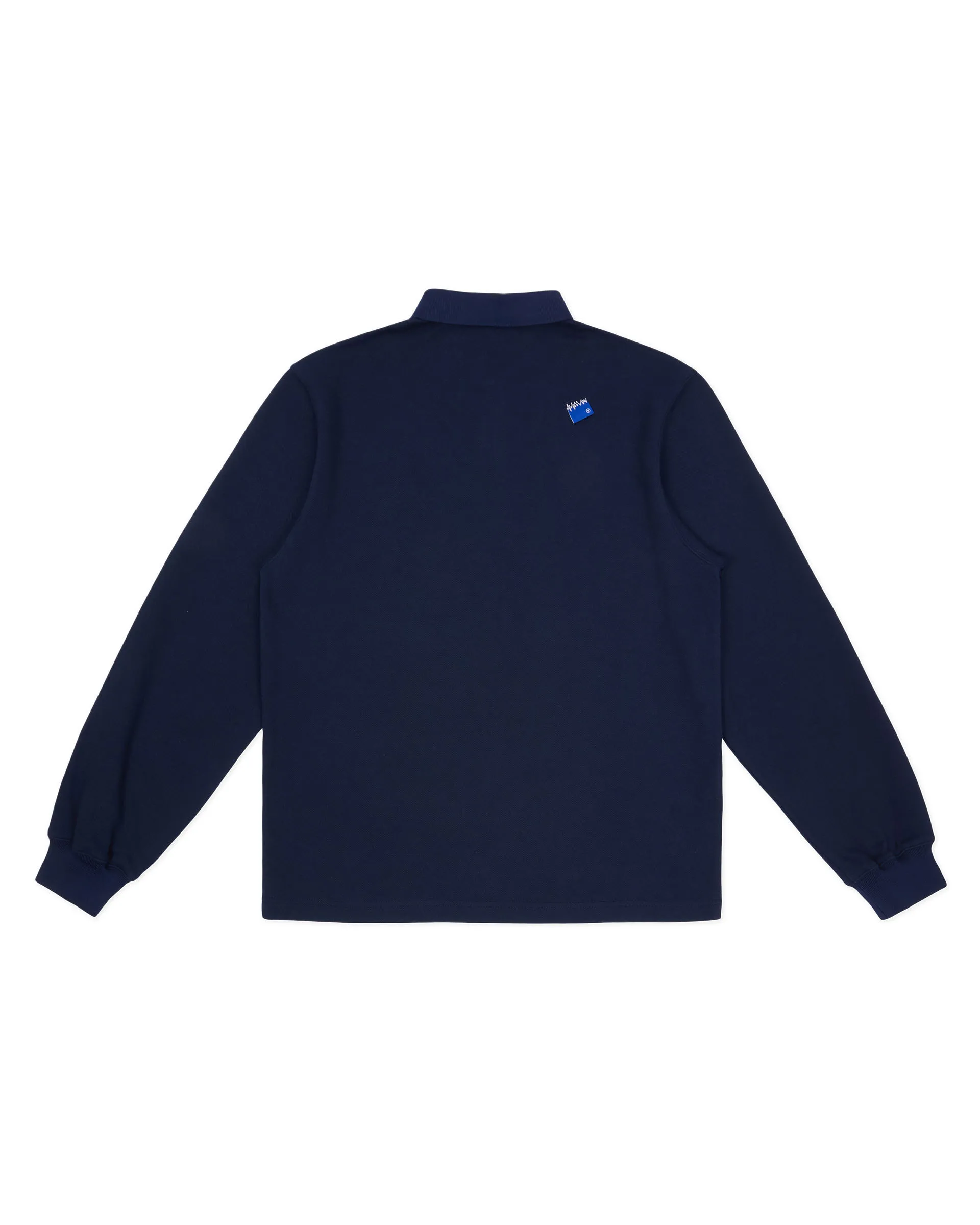 ADERERROR  |Unisex Street Style Long Sleeves Cotton Logo Polos