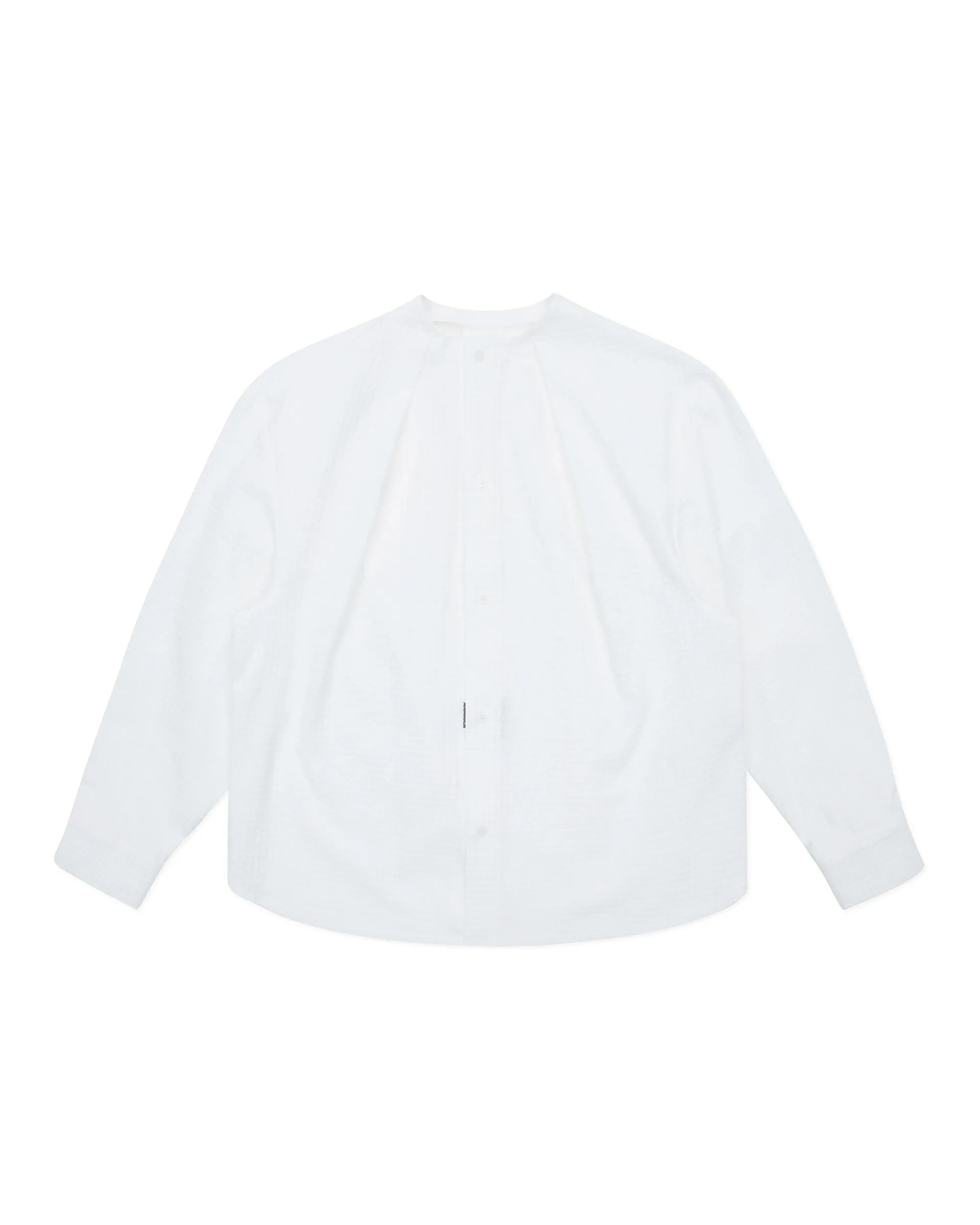 ADERERROR  |Unisex Street Style Long Sleeves Cotton Logo Shirts