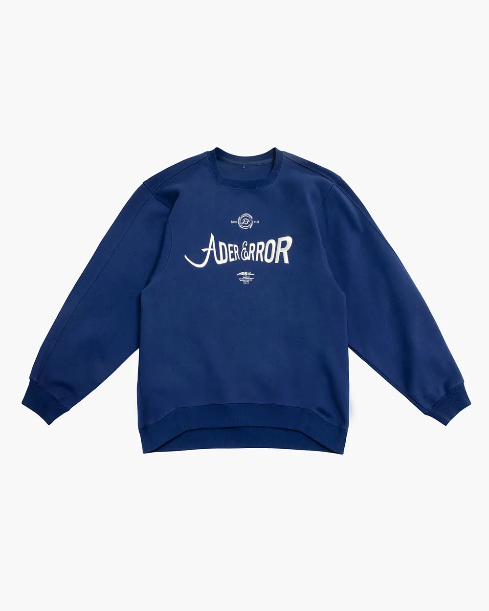 ADERERROR  |Unisex Street Style Long Sleeves Plain Cotton Oversized Logo