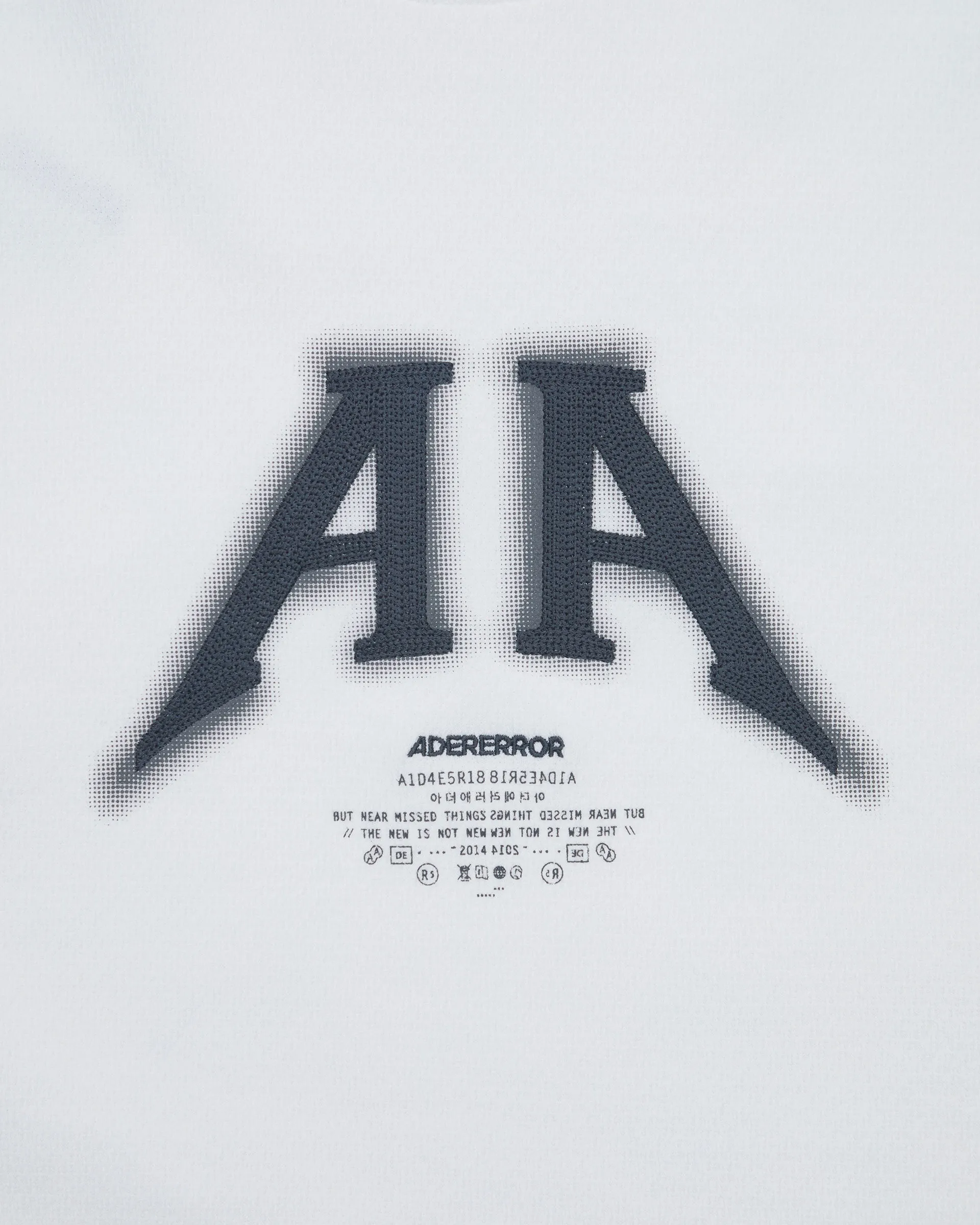 ADERERROR  |Unisex Street Style Plain Logo T-Shirts