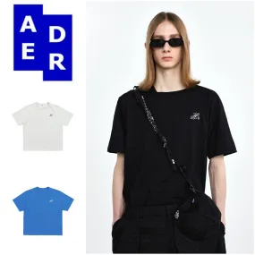 ADERERROR  |Unisex Street Style Short Sleeves Logo T-Shirts