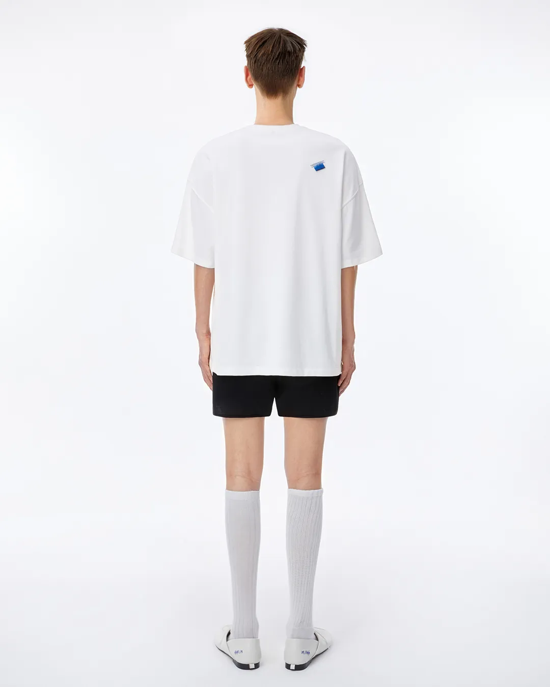 ADERERROR  |Unisex U-Neck Short Sleeves T-Shirts