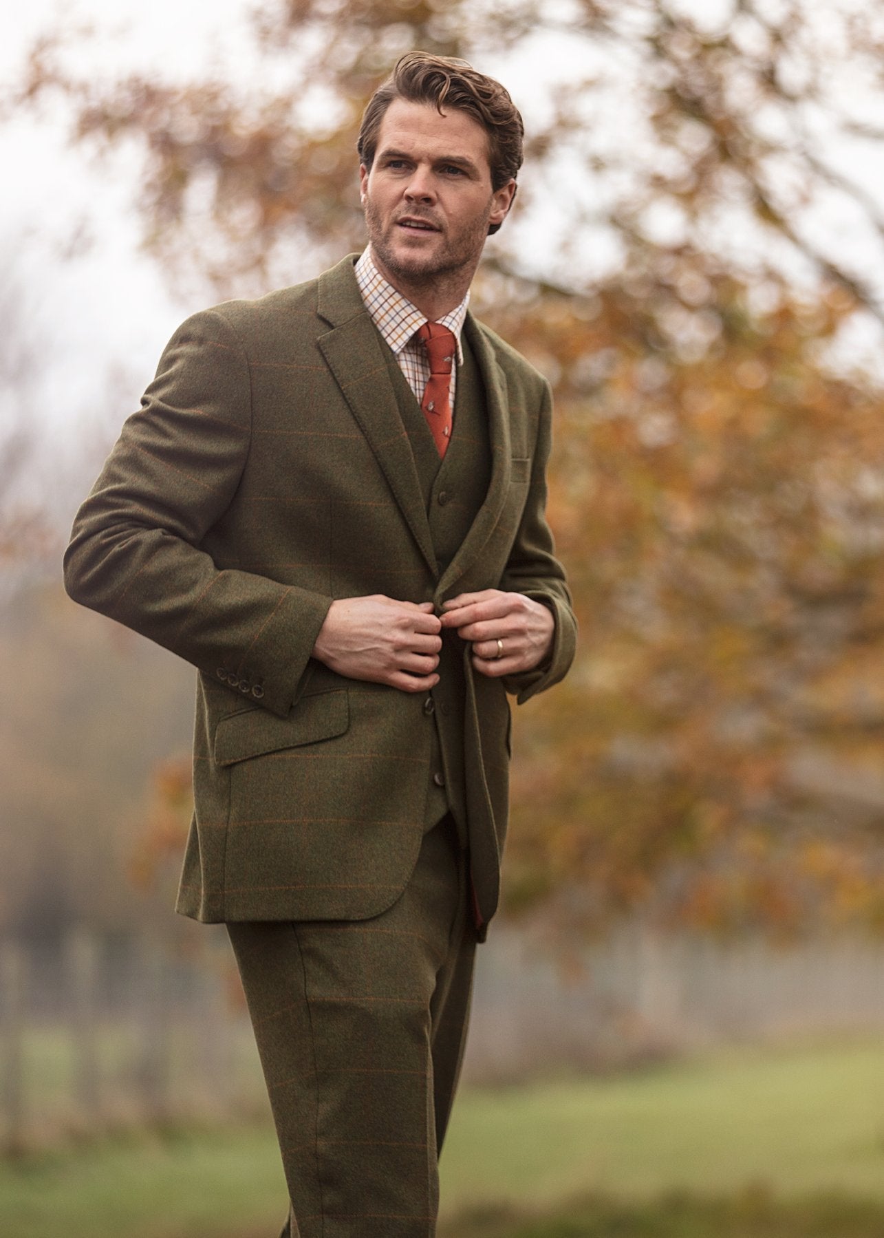 Alan Paine Combrook Tweed Blazer