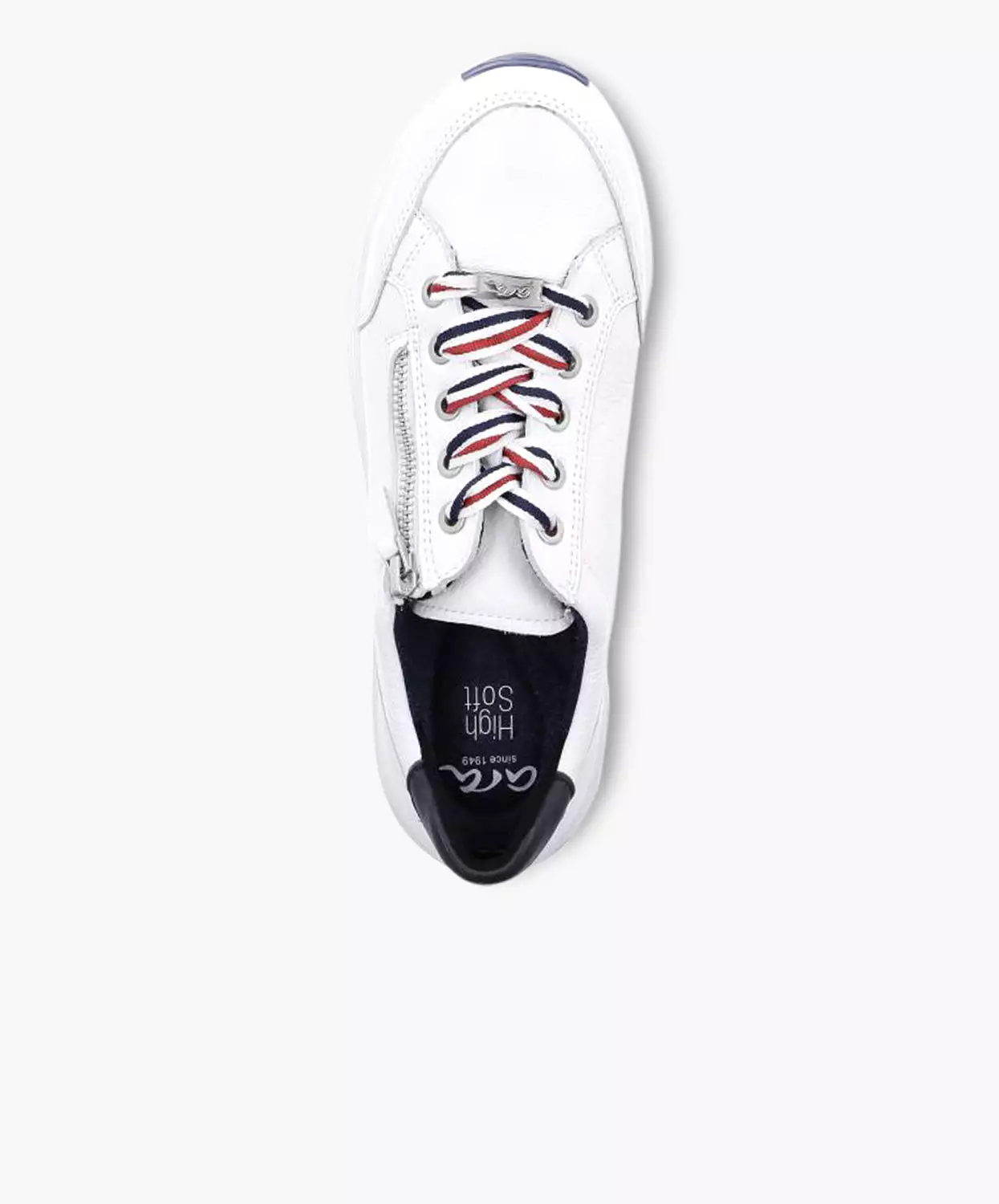 Ara Osaka 2.0 White w Navy Sneakers