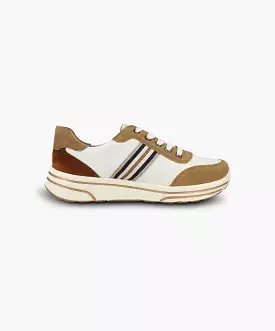 Ara Sapporo 2.0 Toffee Taupe w. Rosegold & Cognac Sneakers