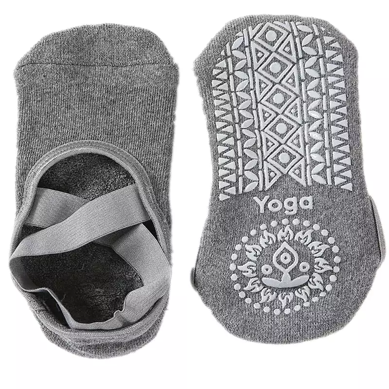 Ashore Shop Dance Sock Slippers Women Yoga Socks Anti Slip Bandage