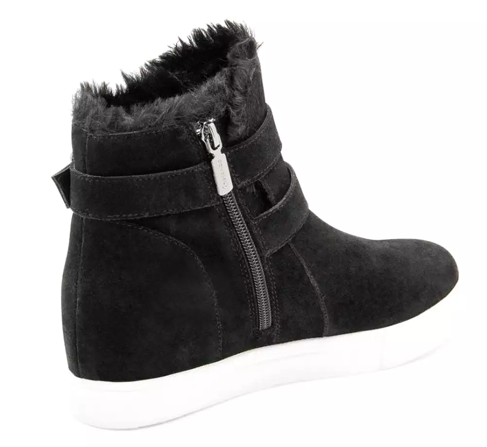 BLONDO Geneva Women | Black Suede (B3472)