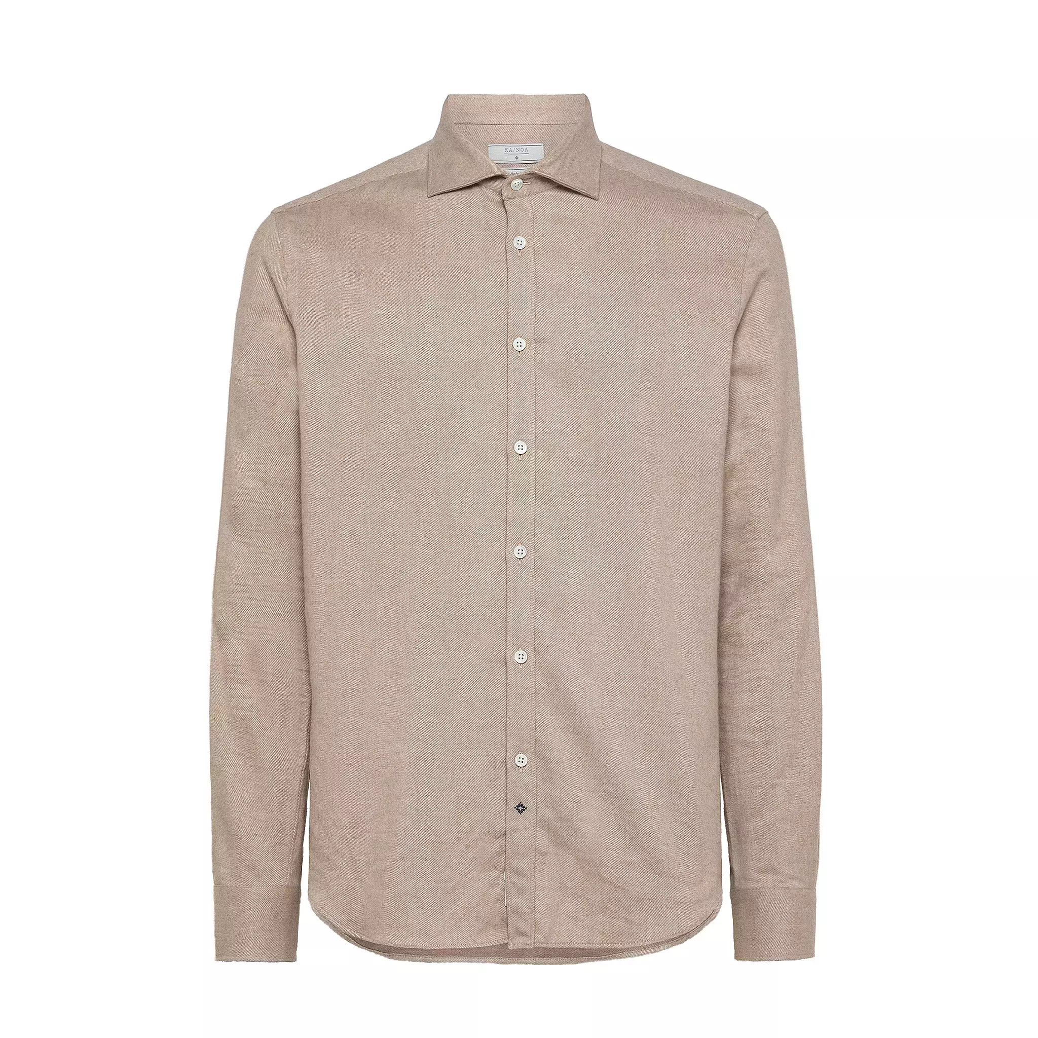 Clodoveu Melton flannel cotton shirt