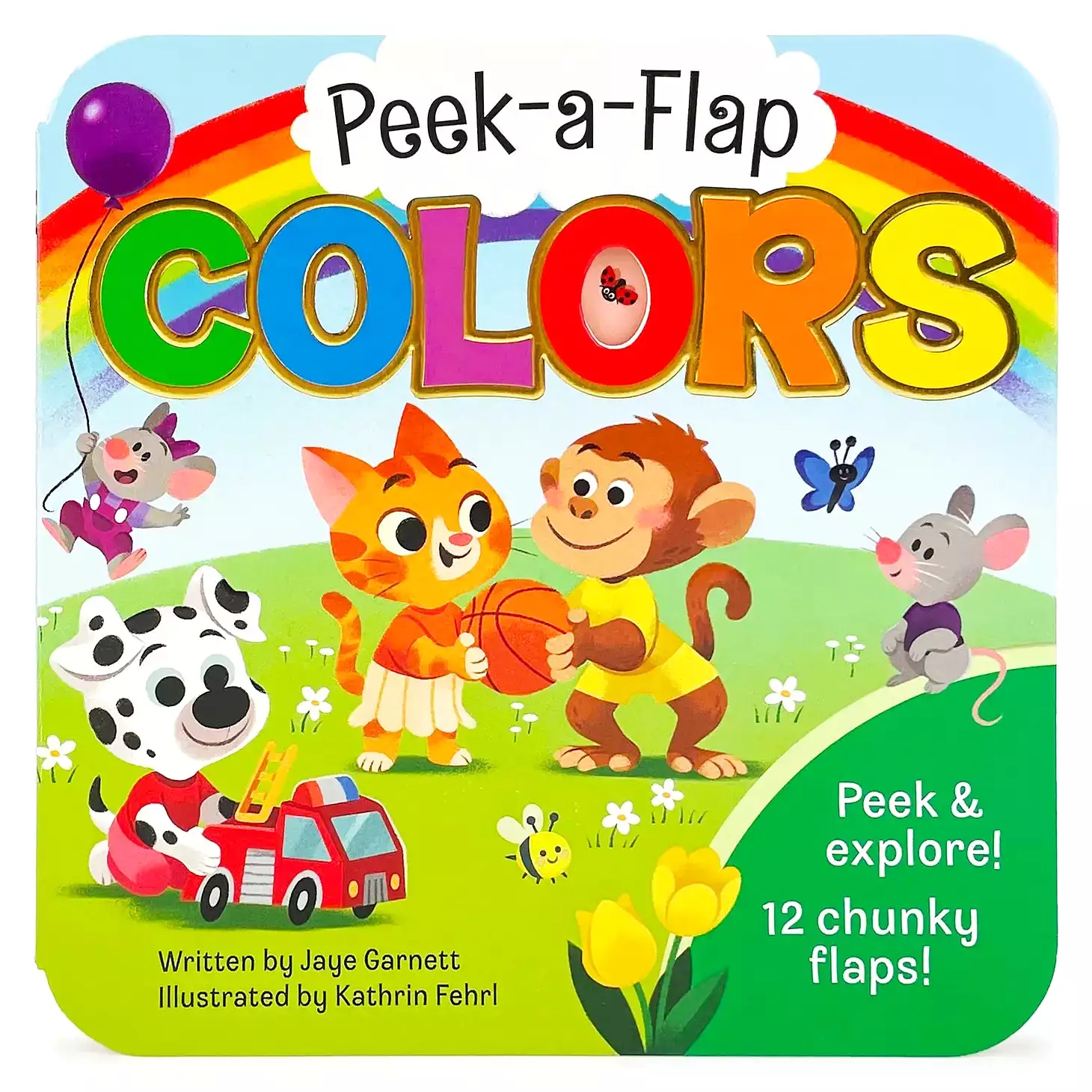 Colors Interactive Lift-A-Flap Board Book