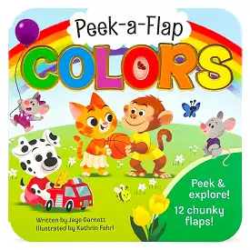 Colors Interactive Lift-A-Flap Board Book