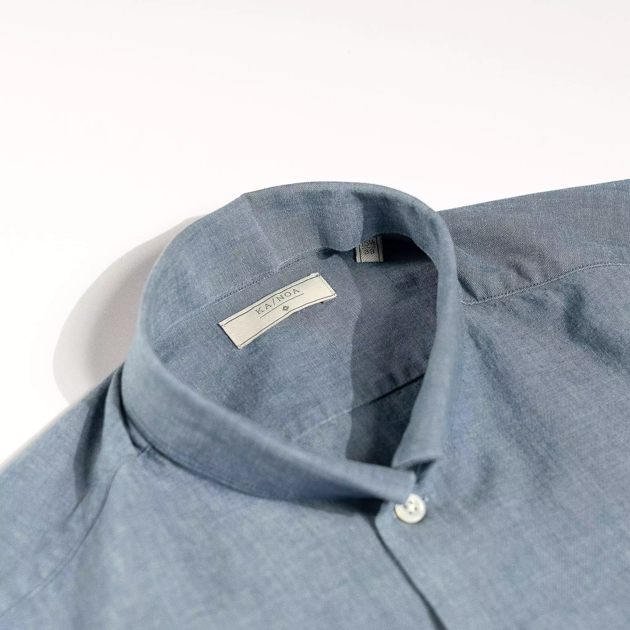 Conrad cotton shirt indigo chambray