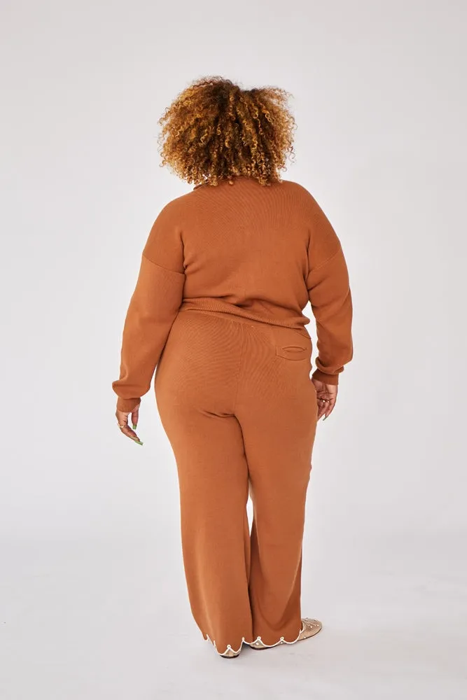 CUPCAKE PANT CAMEL XXS-3X