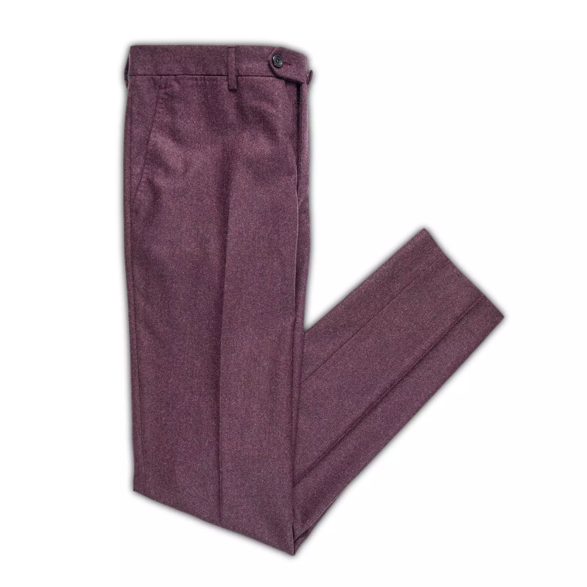 Flavien Chino Pants Luxury Wool Cashmere Flannel