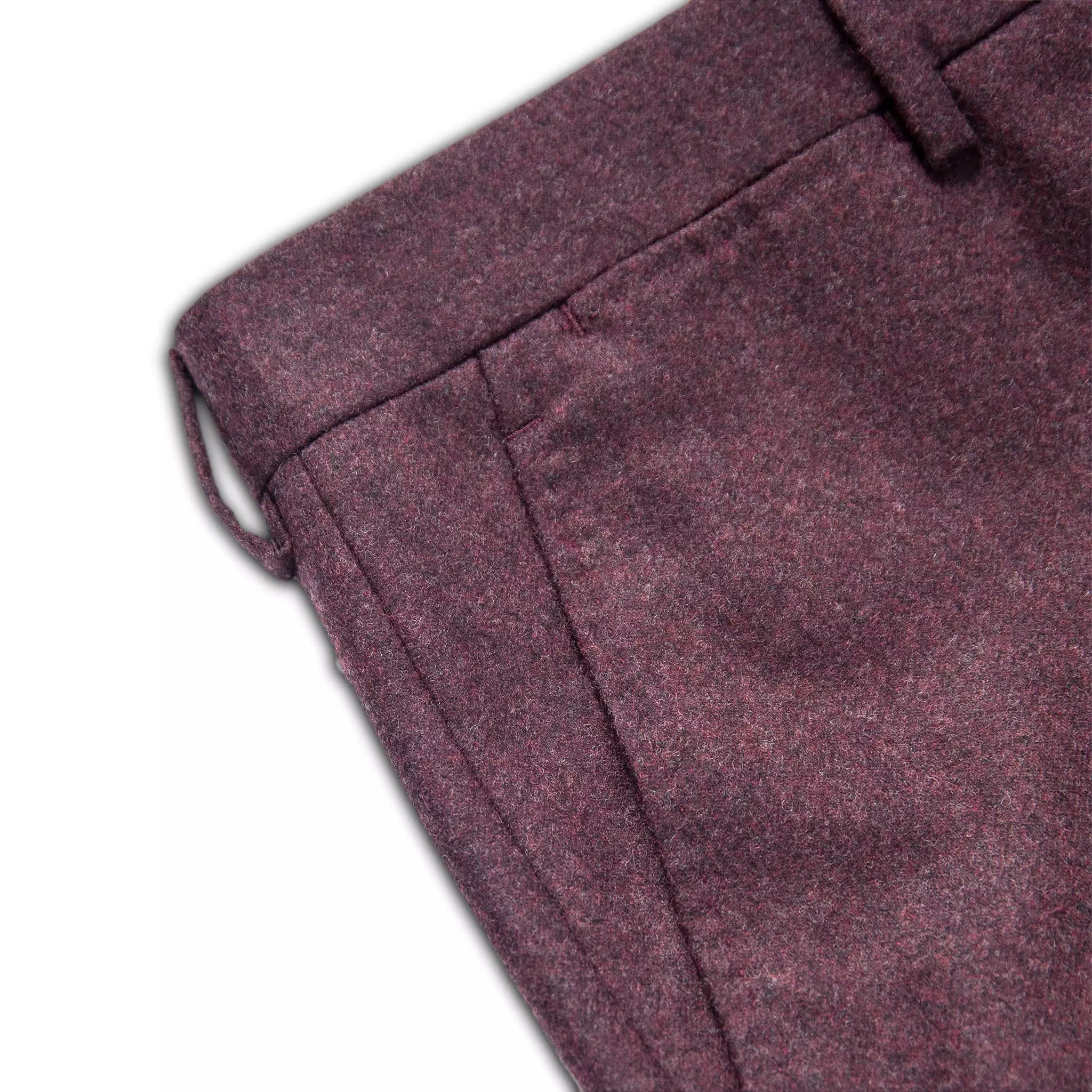 Flavien Chino Pants Luxury Wool Cashmere Flannel