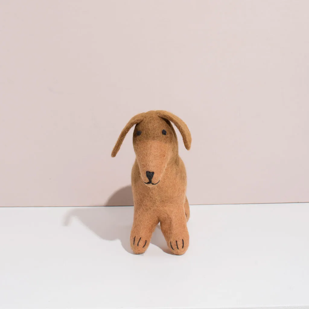 Hand Felted Dachshund - Large