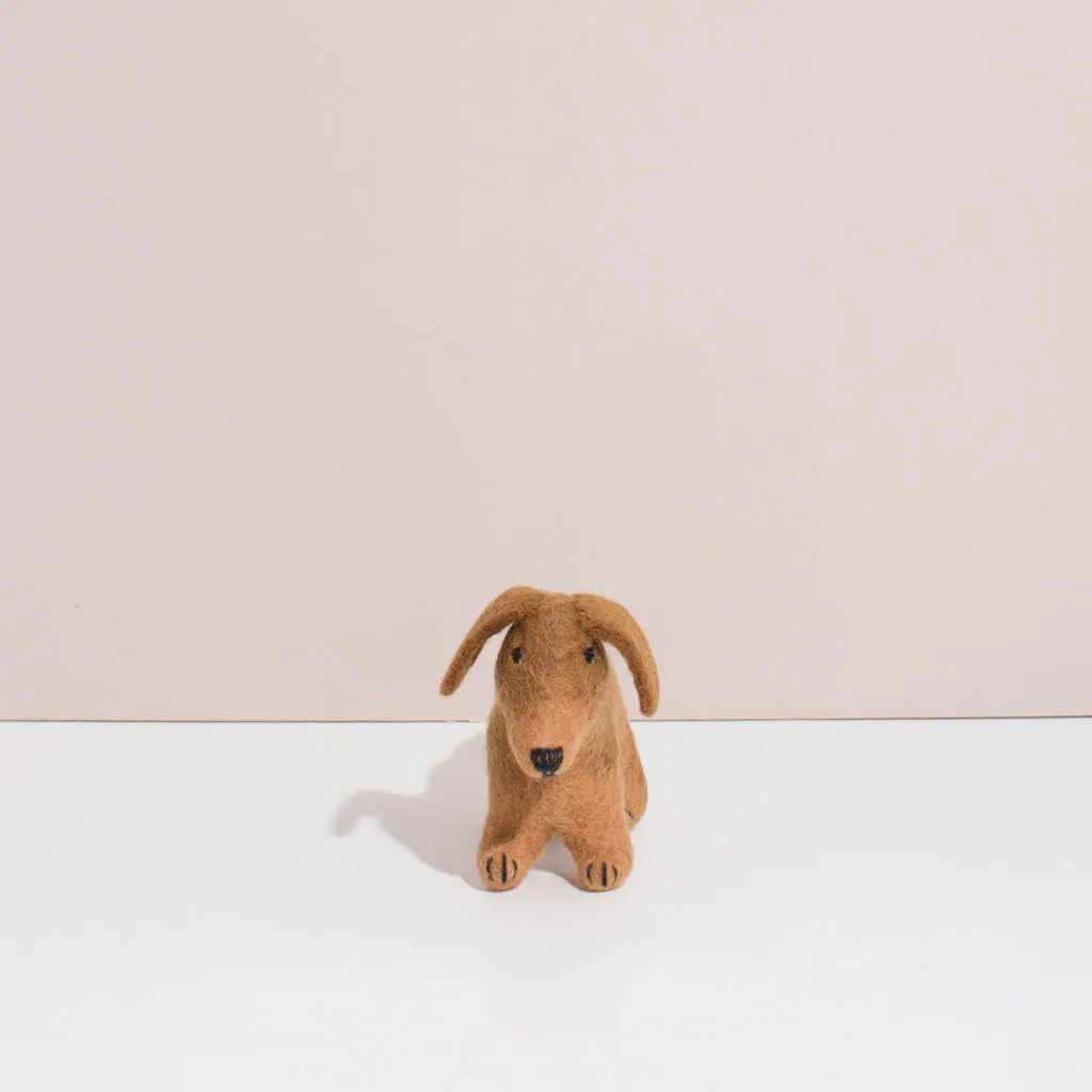 Hand Felted Dachshund - Small