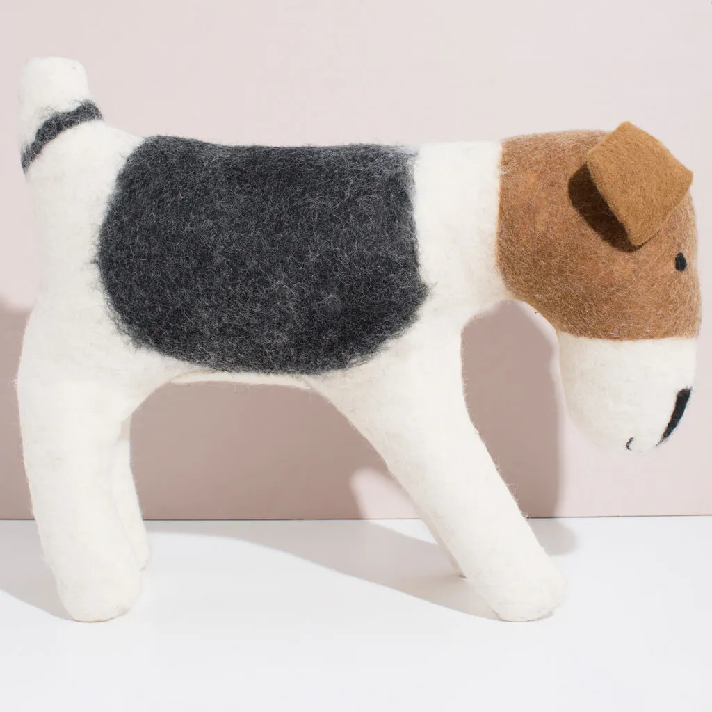 Hand Felted Terrier - Giant