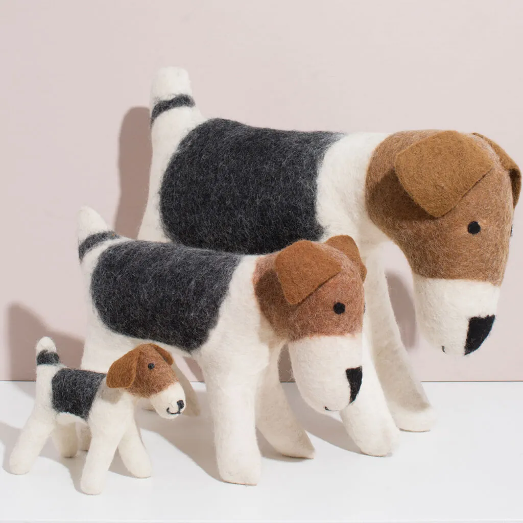 Hand Felted Terrier - Giant