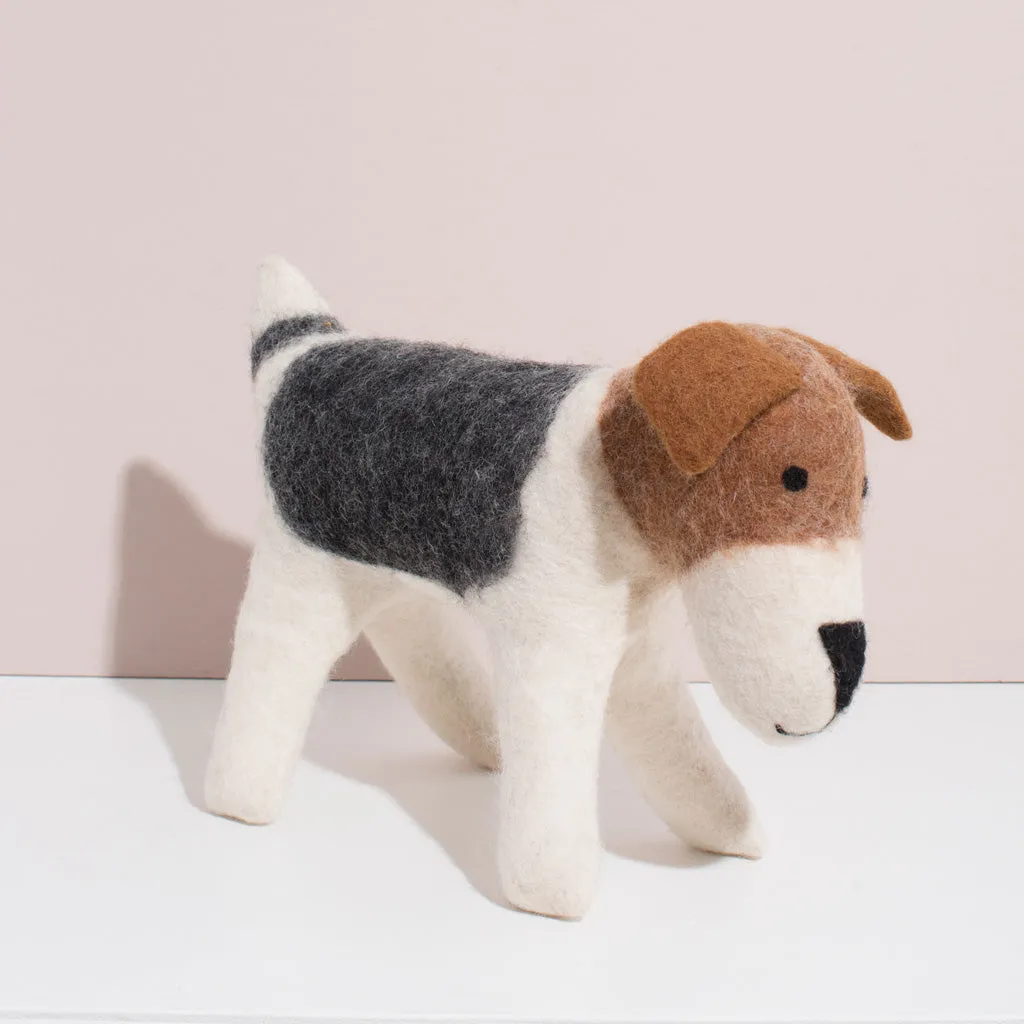 Hand Felted Terrier - Large