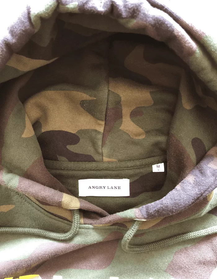 Hiragana Camo Hoodie