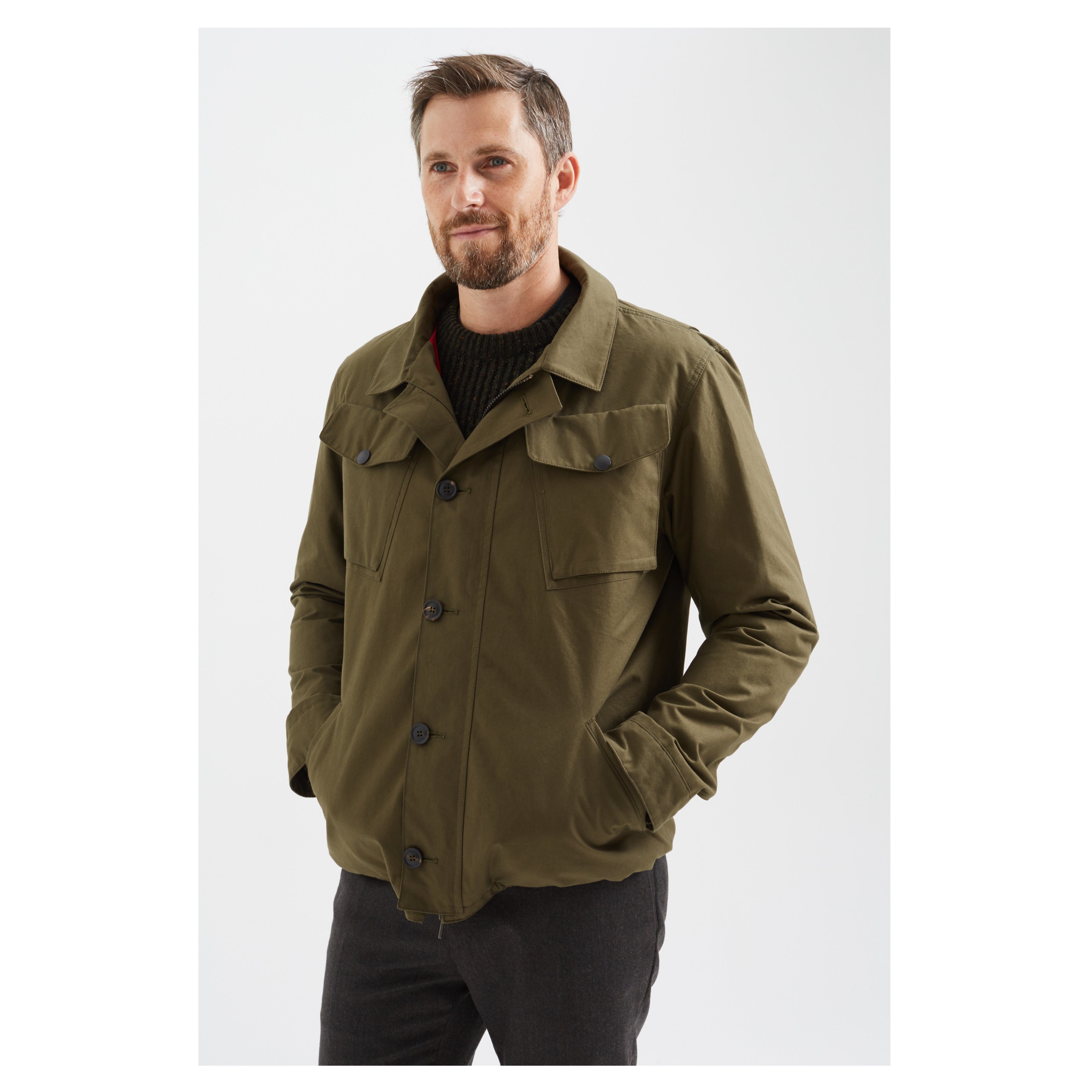 HUDSON JACKET KHAKI