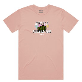 Hustle Foundation Tee (Pink) / D2