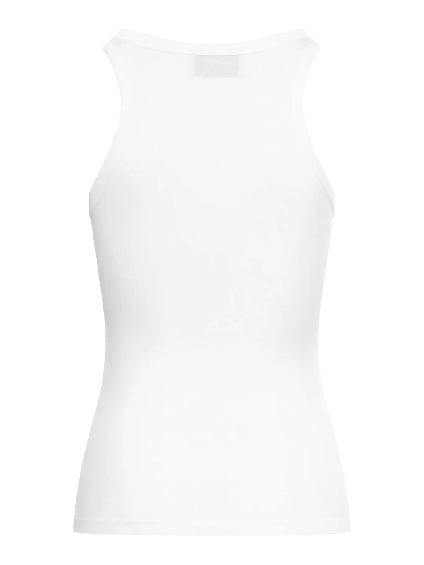 JERSEY TANK TOP WITH EMBROIDERED LOGO