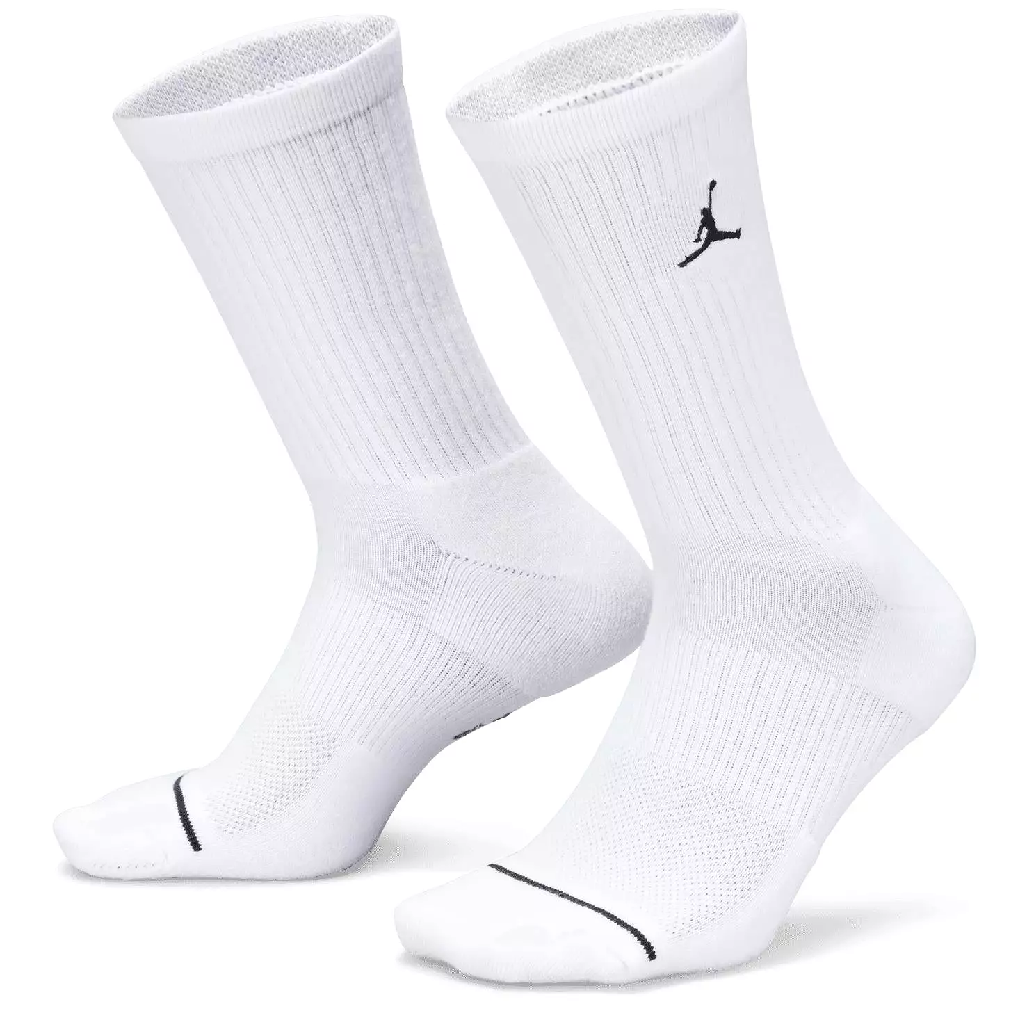 Jordan Everyday Crew Socks Three Pack White - SS24