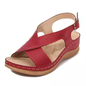 Libiyi Solid Color Casual Women's Sandals