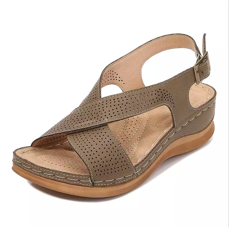 Libiyi Solid Color Casual Women's Sandals