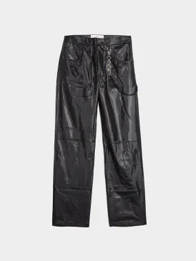 Long Work Pant, Black