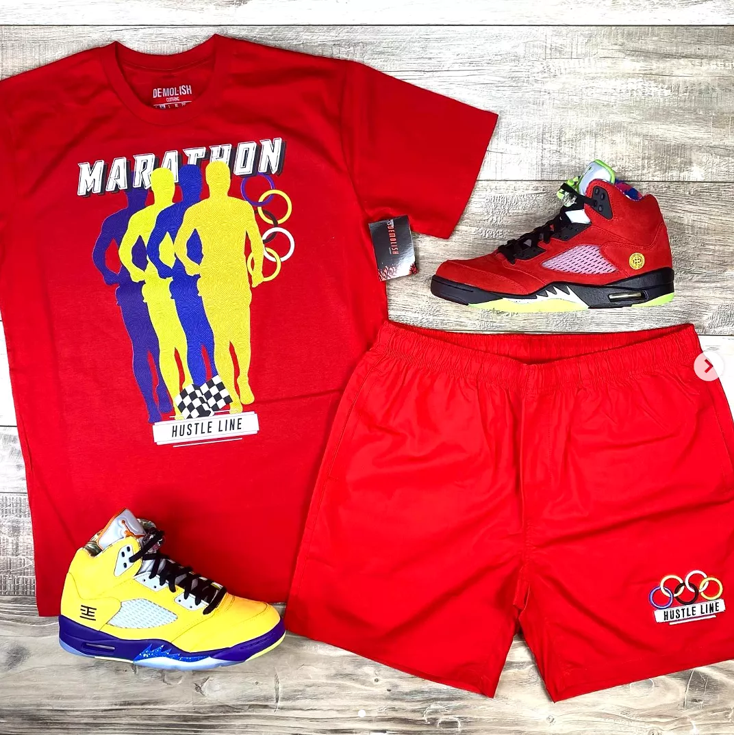 Marathon Tee (Red) / D13