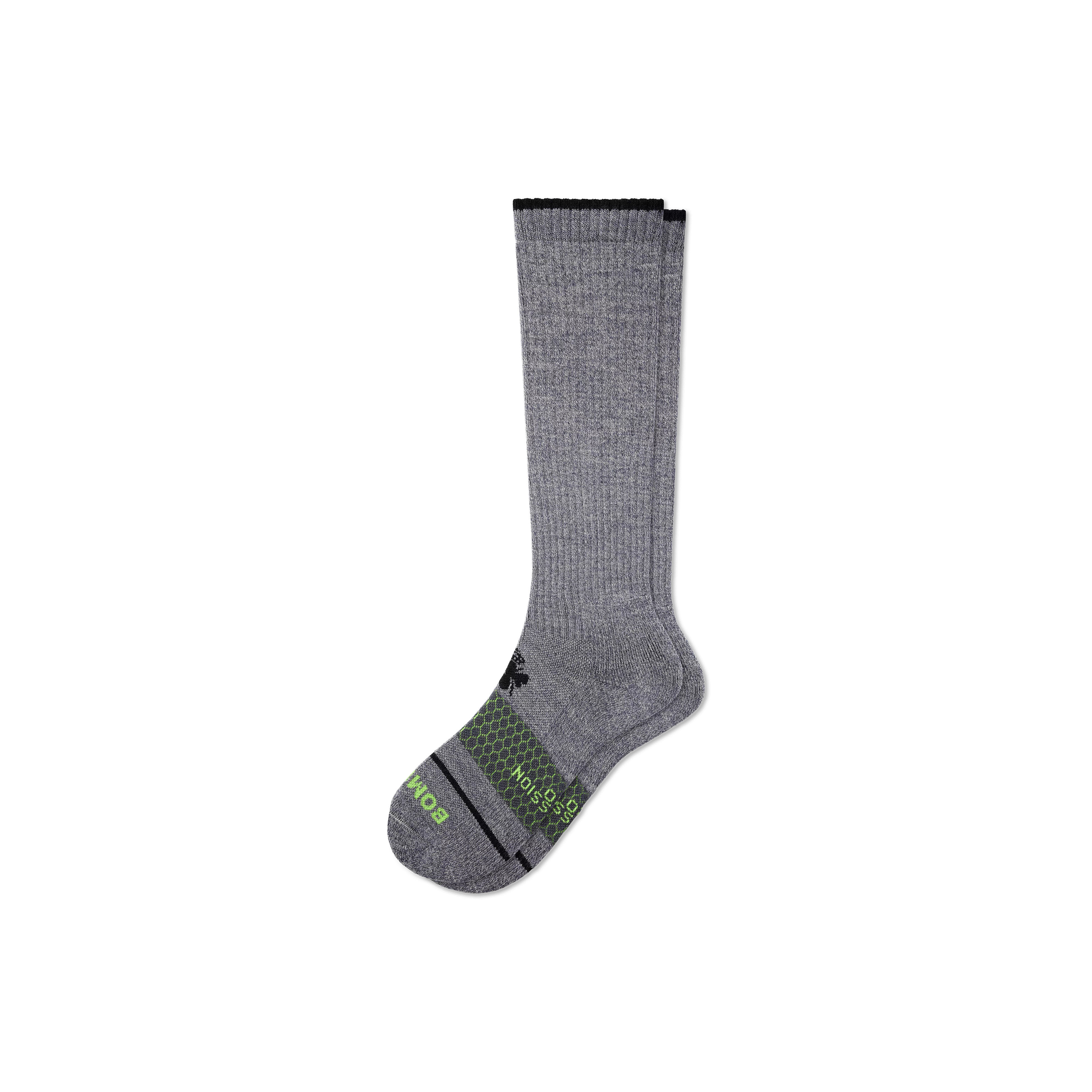 Men's Merino Wool Blend Everyday Compression Socks (15-20mmHg)