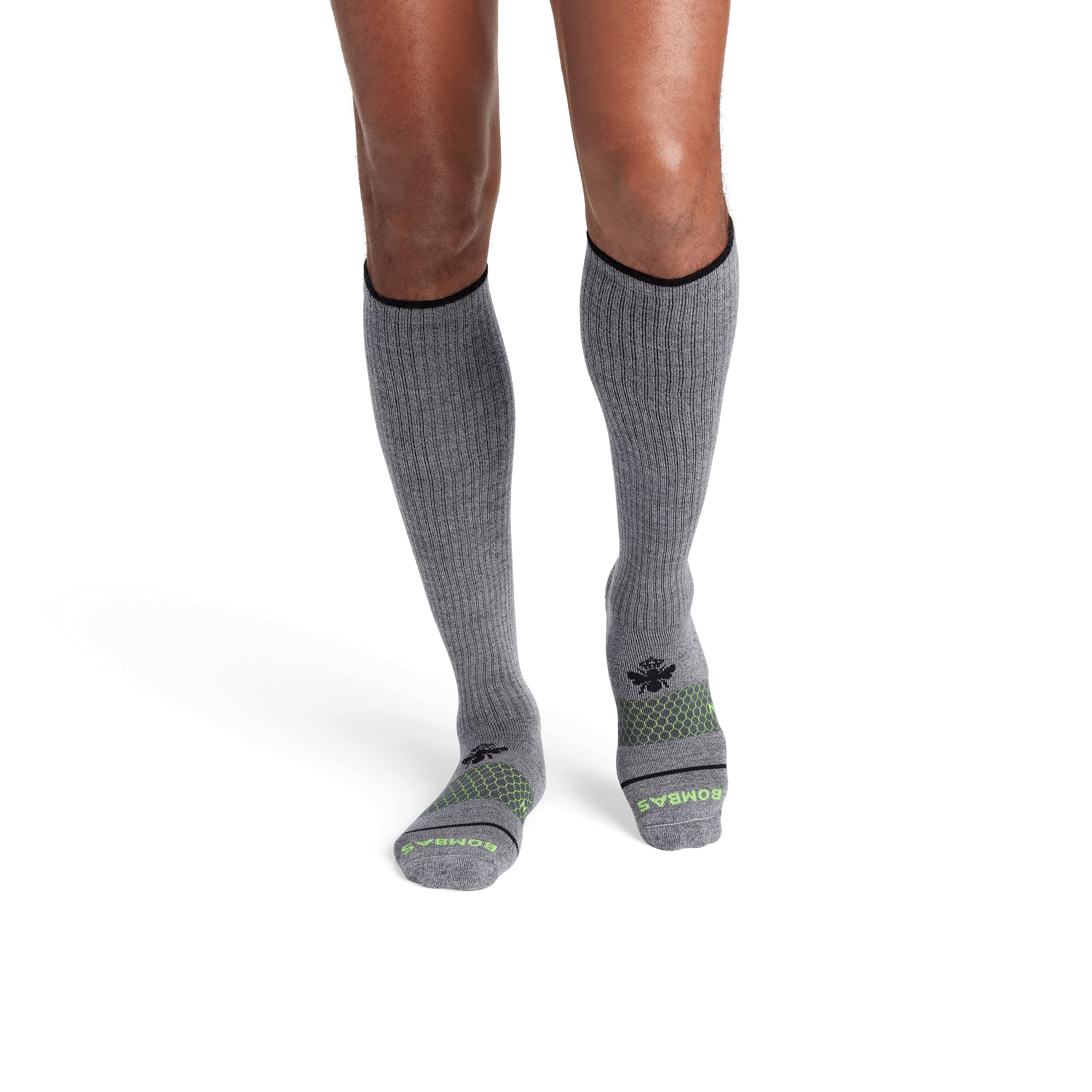 Men's Merino Wool Blend Everyday Compression Socks (15-20mmHg)