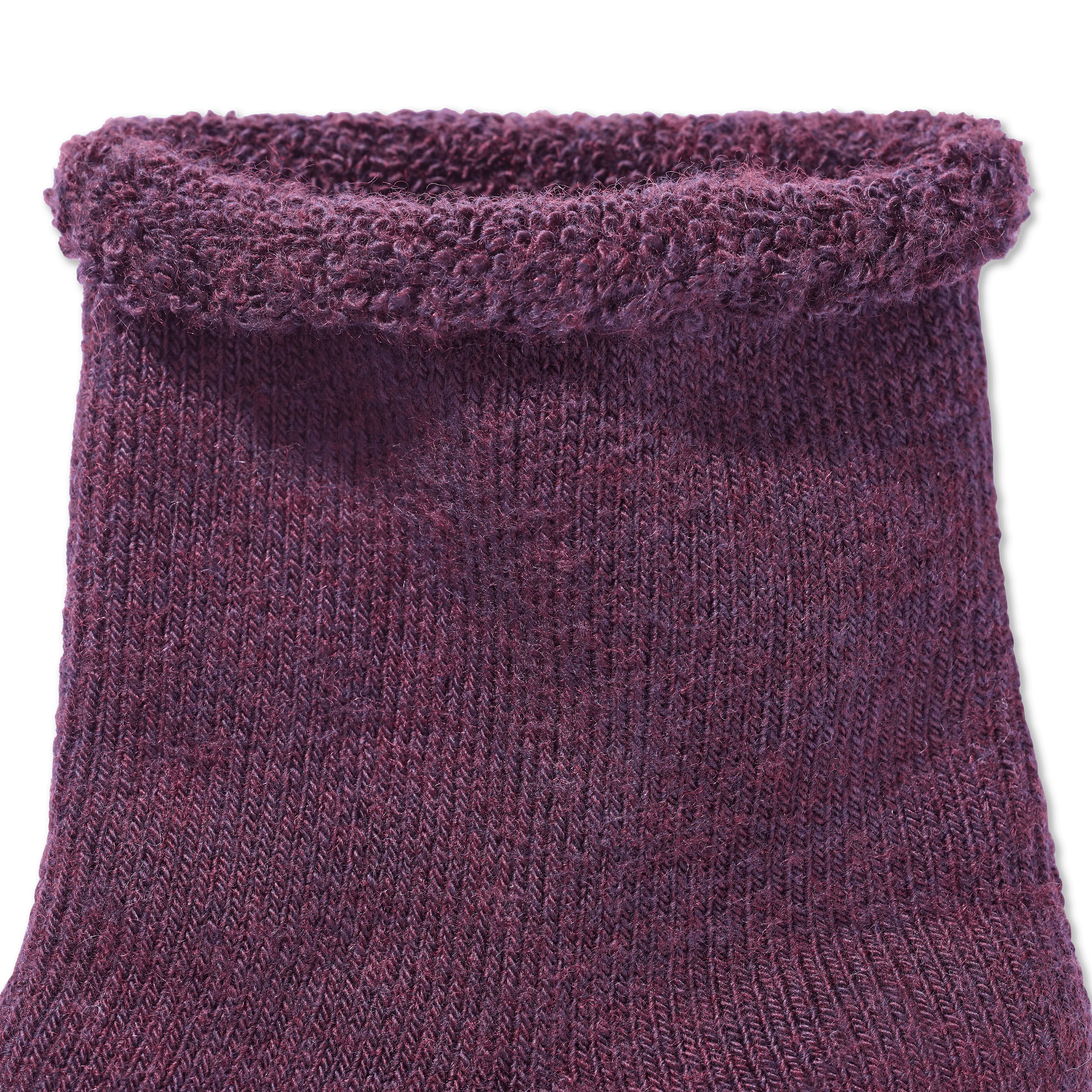 Men's Merino Wool Blend Roll-Top House Socks