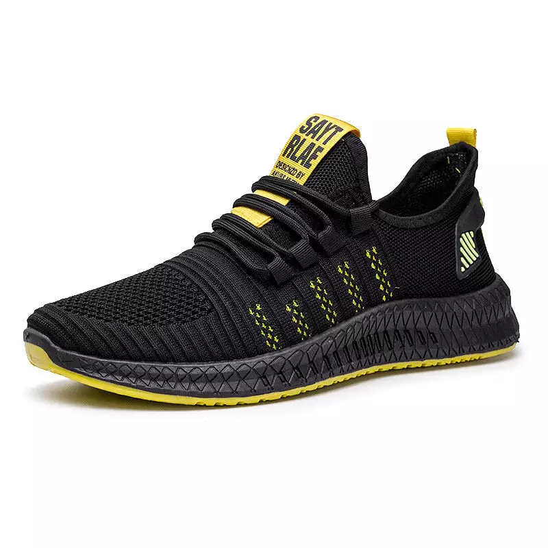 Men's Running Shoes Mesh Breathable Anti-slip Lightweight Sneakers Shockproof Casual Sport Shoes Outdoor Walking Jogging