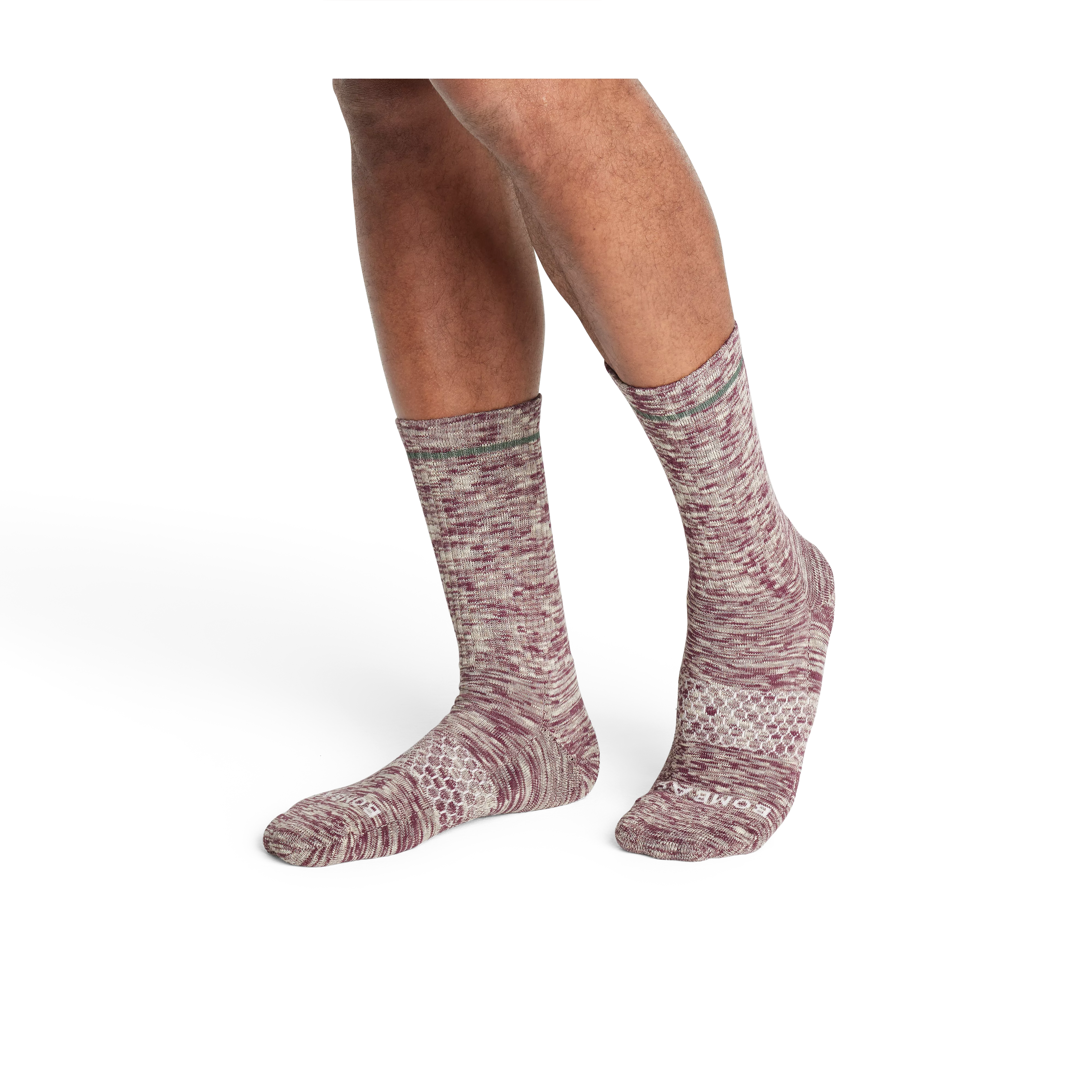 Men's Slub Calf Socks 4-Pack