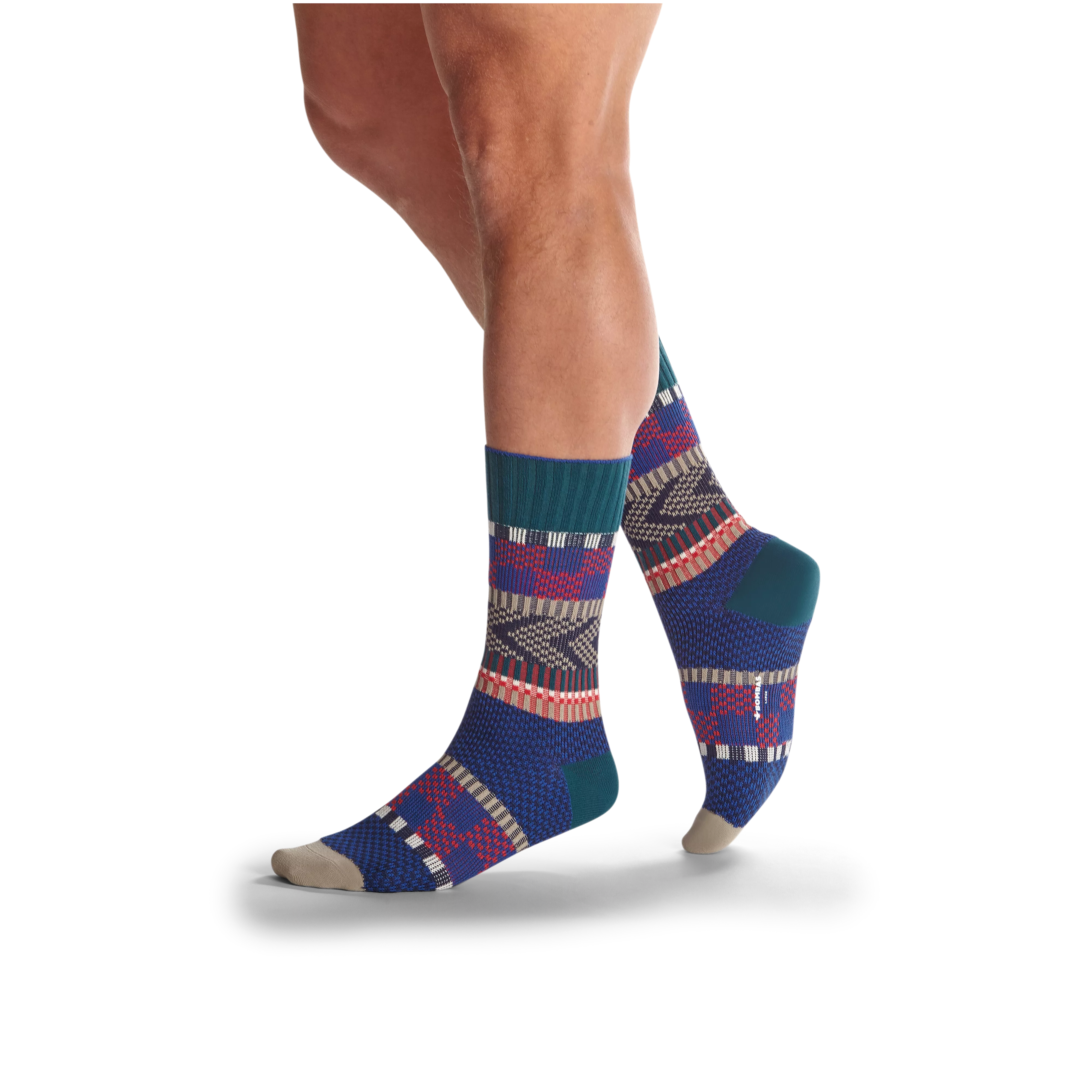 Men's Textured Lightweight Calf Socks