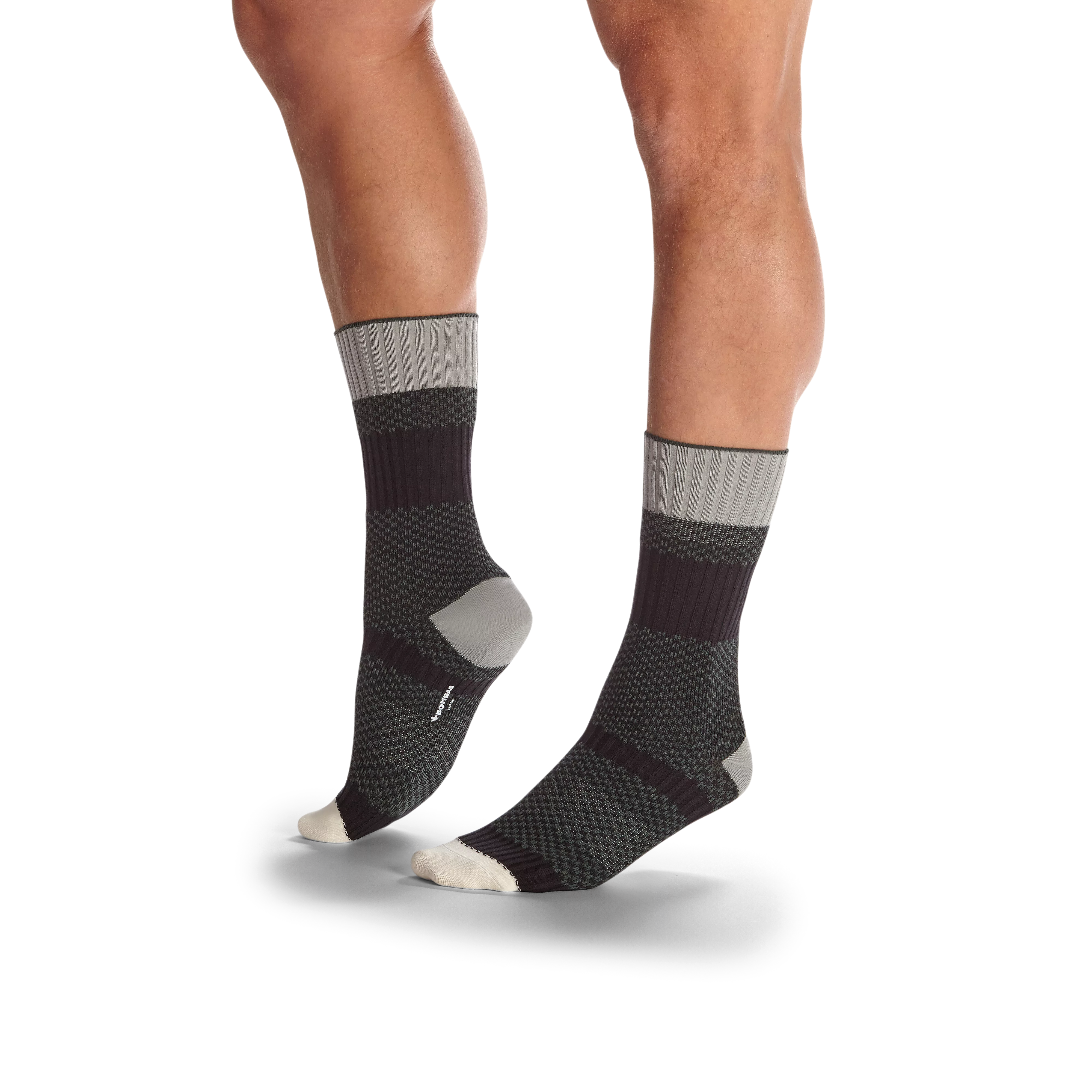 Men's Textured Lightweight Calf Socks