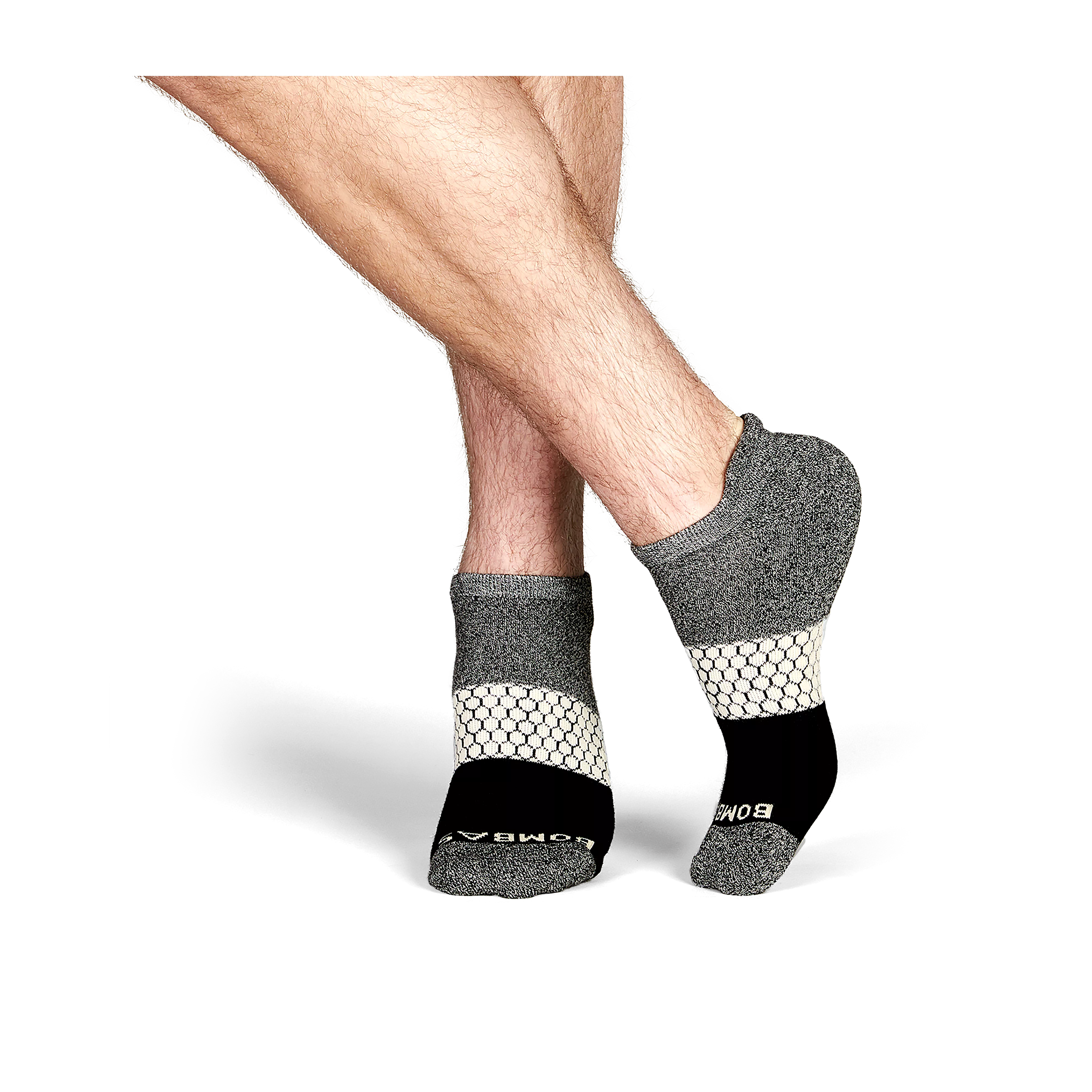 Men's Tri-Block Ankle Socks