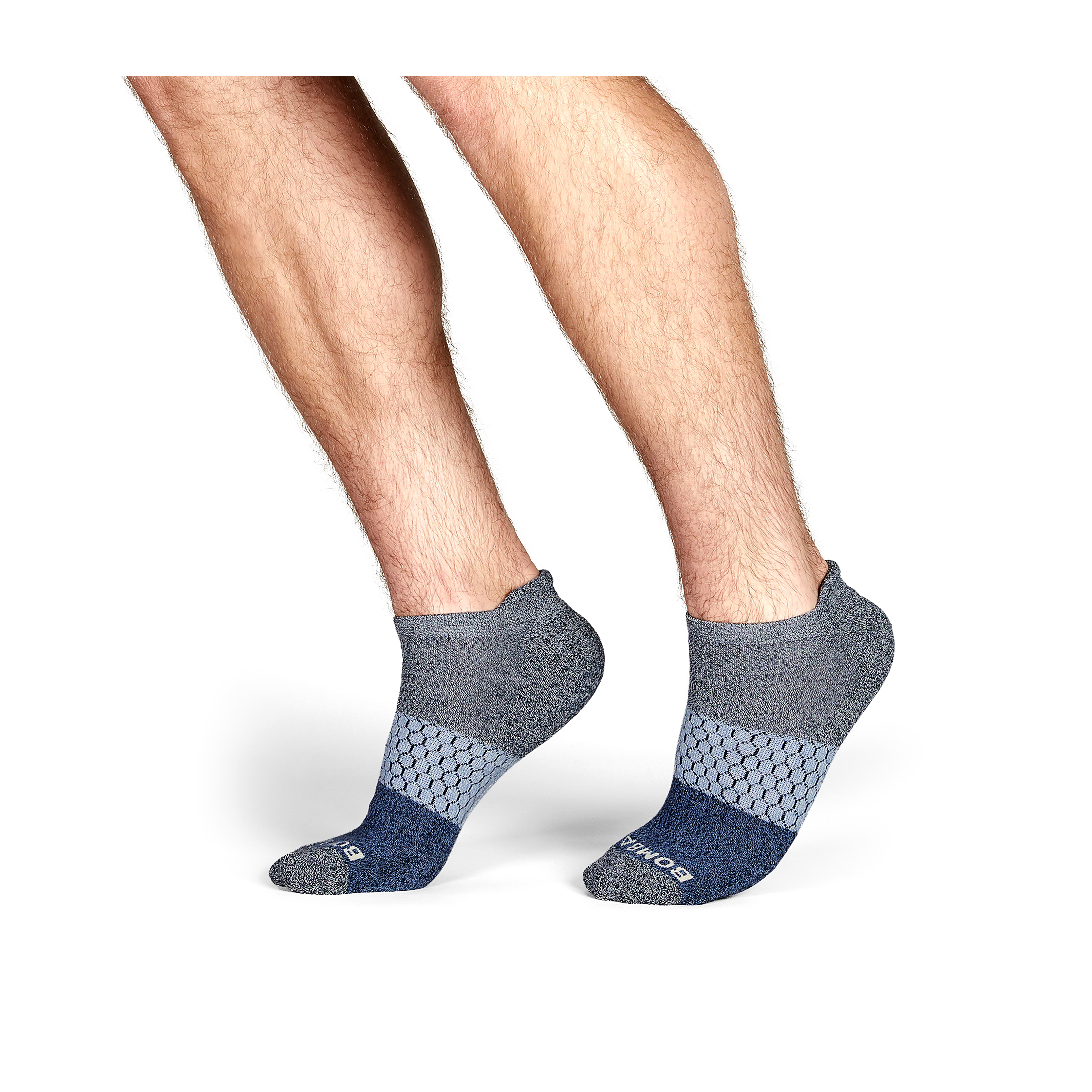 Men's Tri-Block Ankle Socks