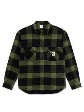 Mike Flannel Long Sleeve Buttondown Shirt