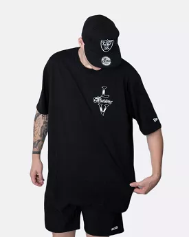 new era las vegas raiders oversized tee